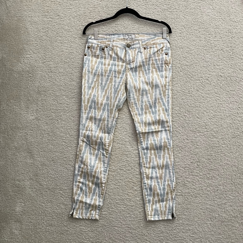 Free People Ankle Cropped Jeans